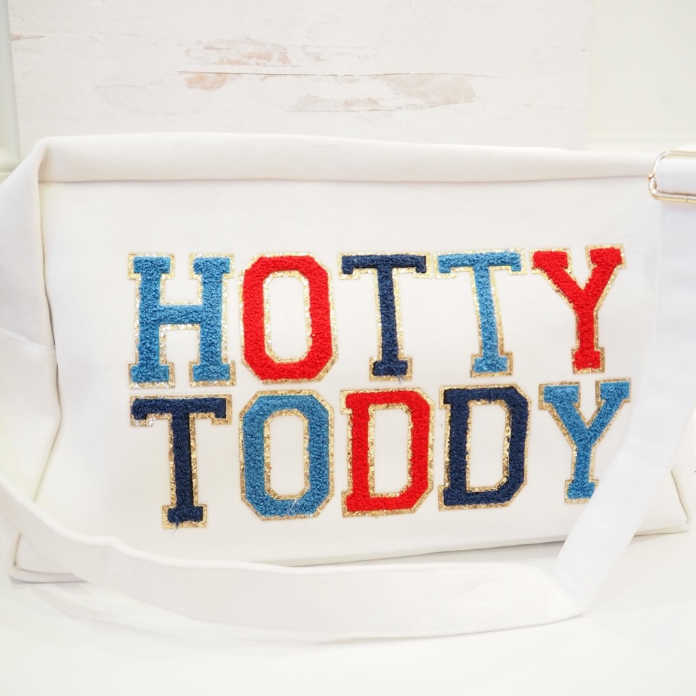 Velour Collegiate Ole Miss Hotty Toddy Spirit Duffle Bag